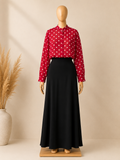 Chemise Oversize à Pois – Coupe Fluide Élégante