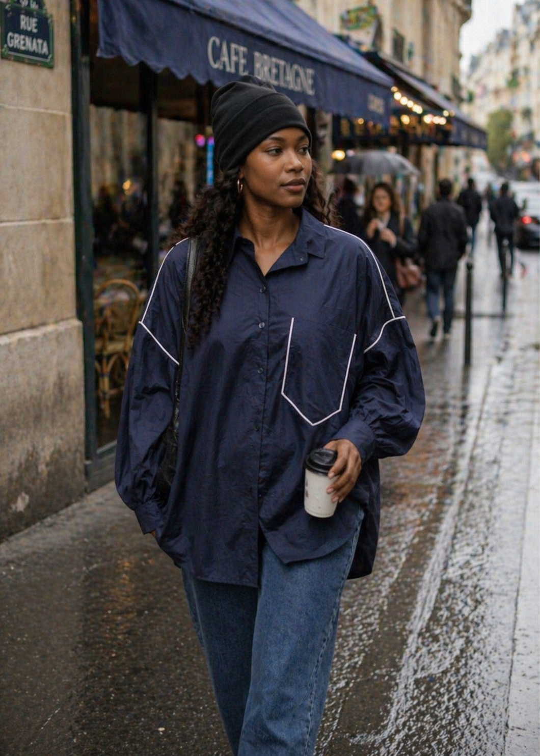 Chemise oversize