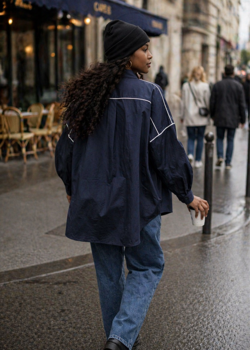 Chemise oversize