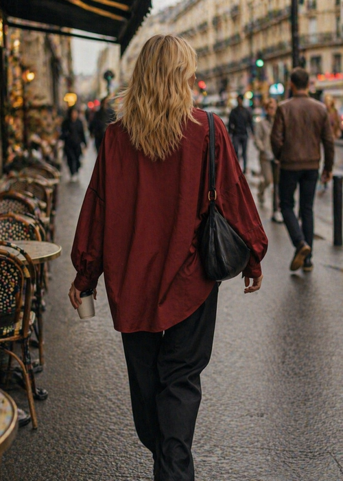 Chemise oversize