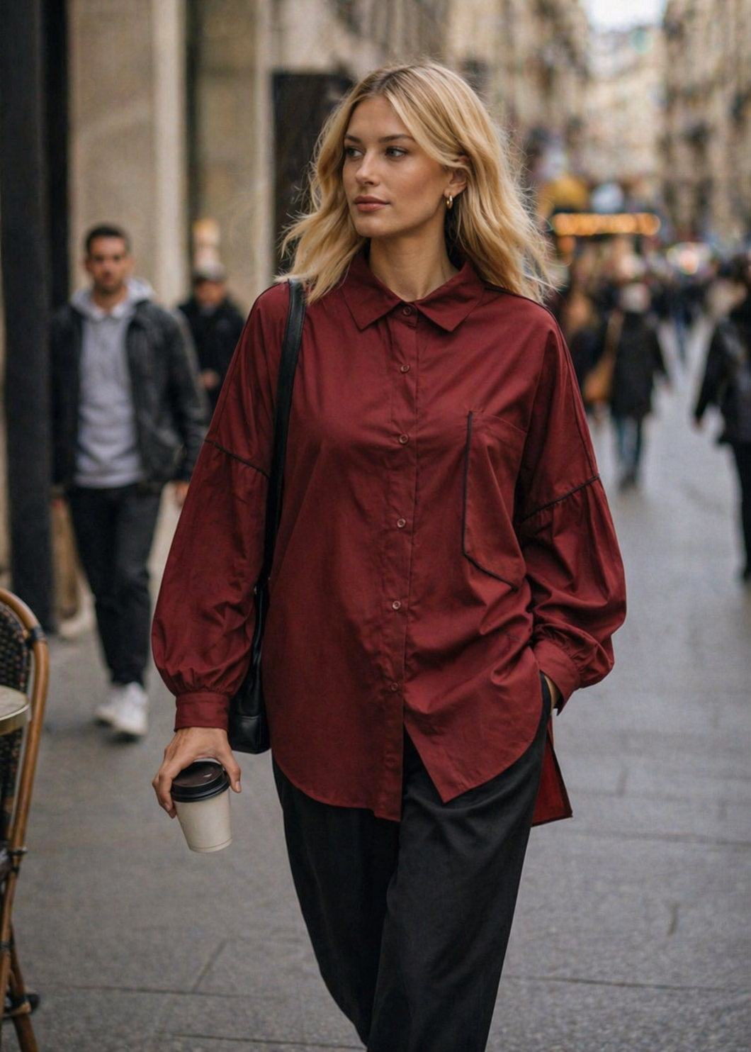 Chemise oversize