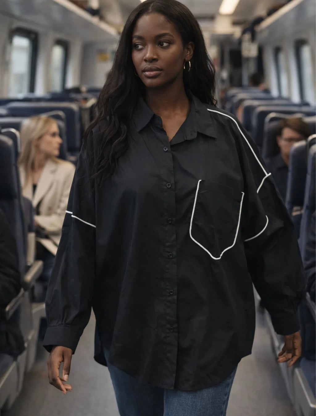 Chemise oversize