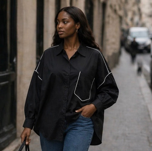 Chemise oversize