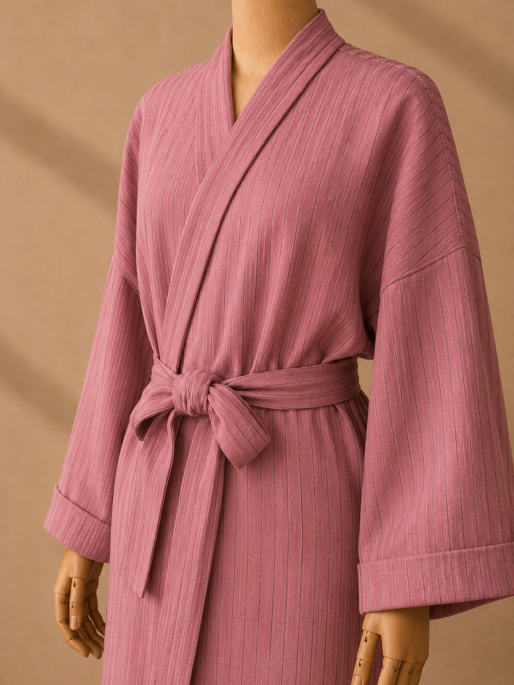 Ensemble rayé oversize